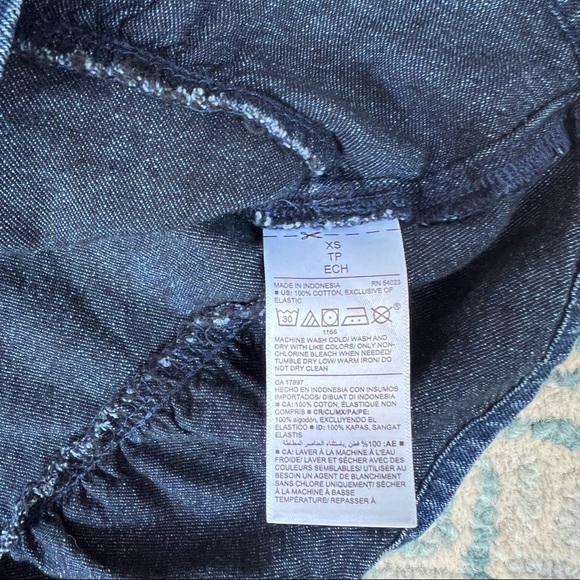 ❤️🔥$6 CLEARANCE ❤️🔥Denim Fit ‘n Flare Smocked Cami Summer Dress - Picture 6 of 6